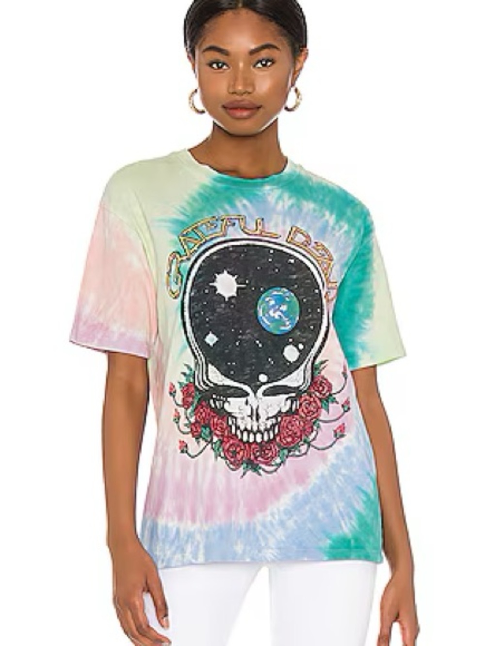 Daydreamer Grateful Dead Pastel Tie-Dye Tee - Medium